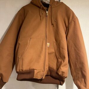 Carhartt Brown Hooded Jacket